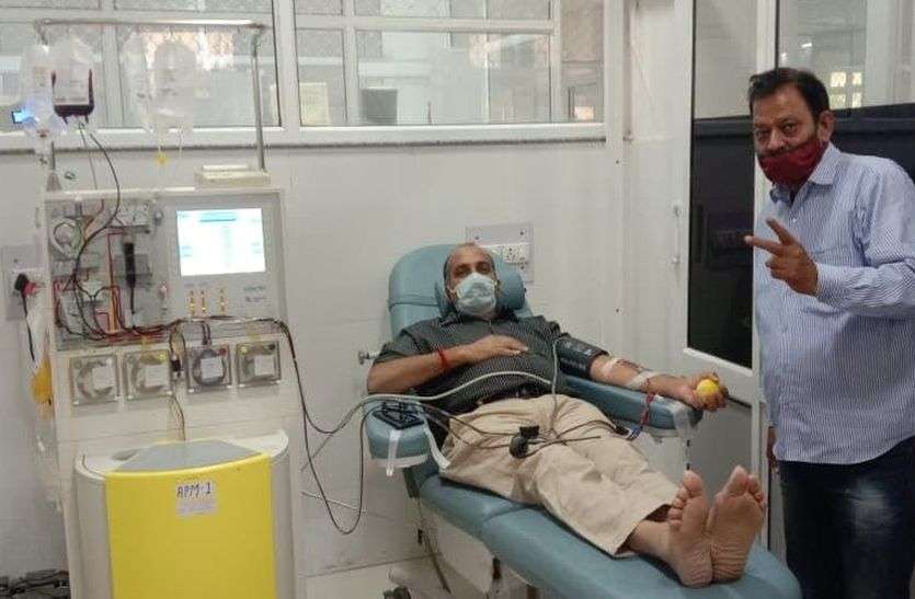 Plasma can be given 28 days after negative in bhilwara नेगेटिव होने के 28 दिन बाद दे सकते हैं प्लाज्मा