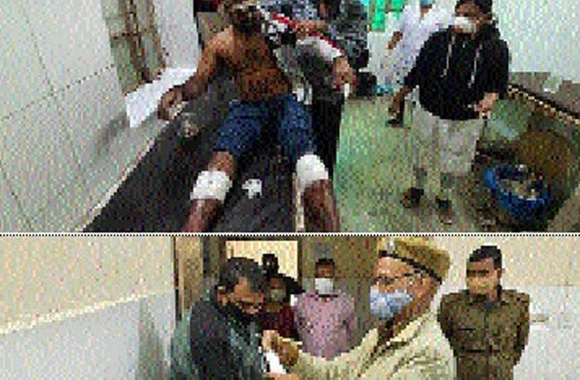 टोल प्लाजा के लेखाकार व मैनेजर पर हमला, सोने की चेन व जेब में रखे 15 हजार रुपए छीनकर भागे टोल प्लाजा के लेखाकार व मैनेजर पर हमला, सोने की चेन व जेब में रखे 15 हजार रुपए छीनकर भागे