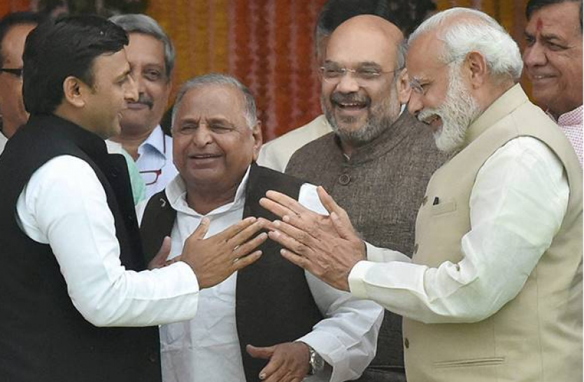 modi-mulayam पीएम मोदी ने मुलायम सिंह यादव को दी जन्मदिन पर बधाई, बताया किसानों का हितैषी