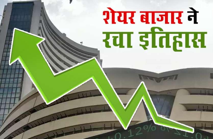 Nifty created history, beyond 13000 points, Sensex at historic high
