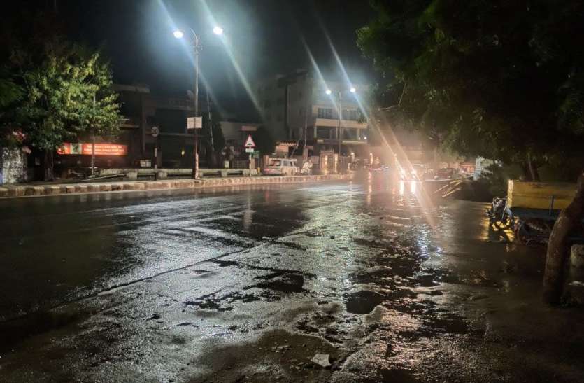 rain in ajmer Rain: सुबह शीतलहर, रात को भिगोया बरसात ने