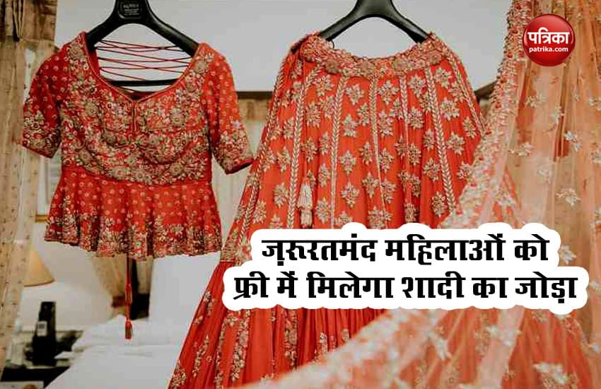 Boutique In Kerala Provides Wedding Dress To Bridal At Free Of Cost श द म नह ह ग व ड ग ड र स पर हज र खर च करन क ट शन यह द ल हन क फ र म म ल ग कपड