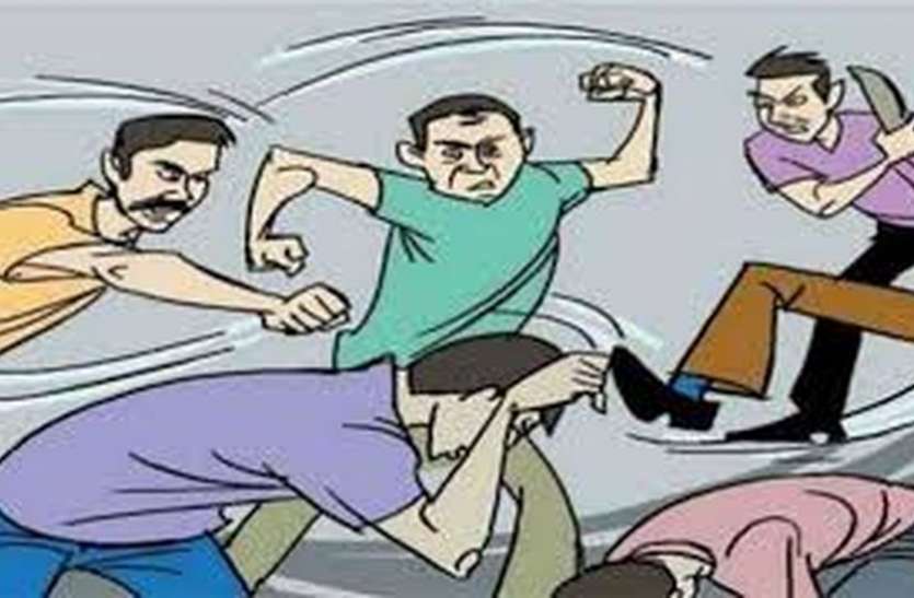 Violence : अमरोली में जोर से आवाज देने पर चली तलवारें Violence : अमरोली में जोर से आवाज देने पर चली तलवारें