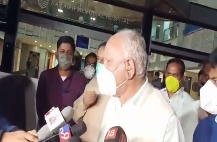 yeddi in hospital येडियूरप्पा के राजनीतिक सचिव संतोष ने की आत्महत्या की कोशिश!