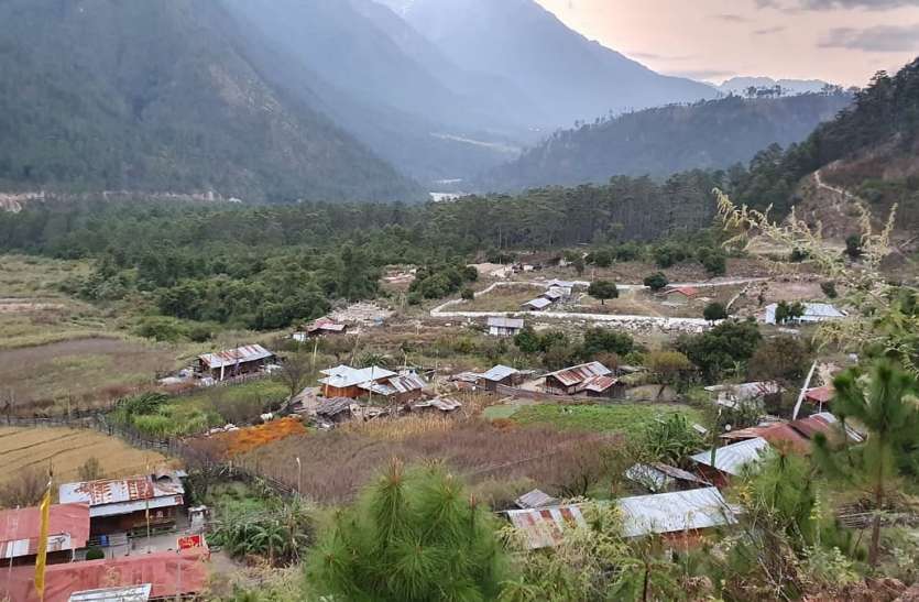 village.jpeg अरुणाचल प्रदेश में भारतीय सीमा के नजदीक चीन ने बसाए तीन गांव
