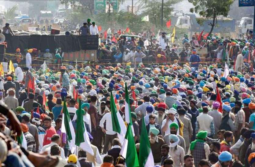farmers_protest_1.jpg कृषि कानूनों का विरोध: 12 दिसंबर तक दिल्ली-जयपुर हाइवे जाम करने की चेतावनी, 14 से देशभर में आंदोलन