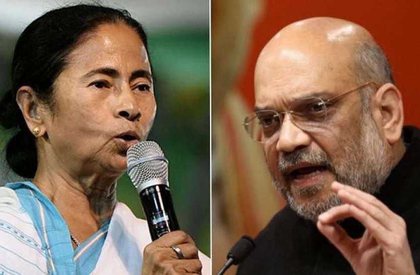 amit_and_mamta.jpeg तकरार बढ़ी: नड्डा के काफिले पर हमले के बाद केंद्र ने 14 दिसम्बर को अफसरों को किया तलब, ममता बोलीं- किसी को नहीं भेजूंगी