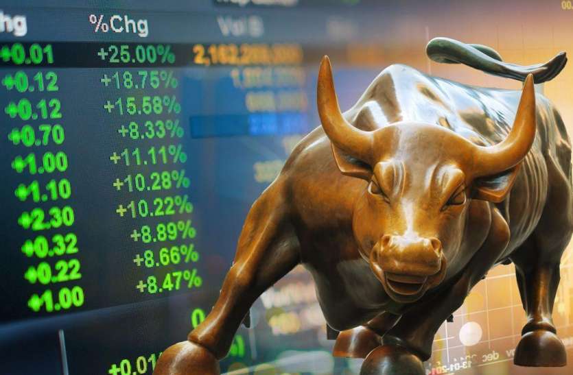 Stock market continues its great journey, Sensex sets new record शेयर बाजार का शानदार सफर जारी, सेंसेक्स ने बनाया नया रिकॉर्ड