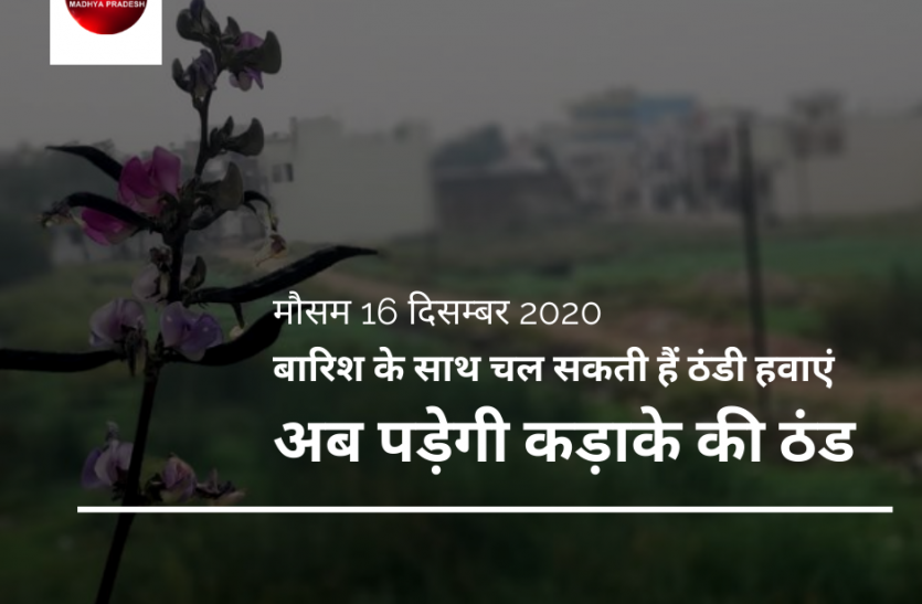 weather.jpg मप्र: बारिश के साथ चल सकती हैं ठंडी हवाएं, अब पड़ेगी कड़ाके की ठंड- देखें वीडियो