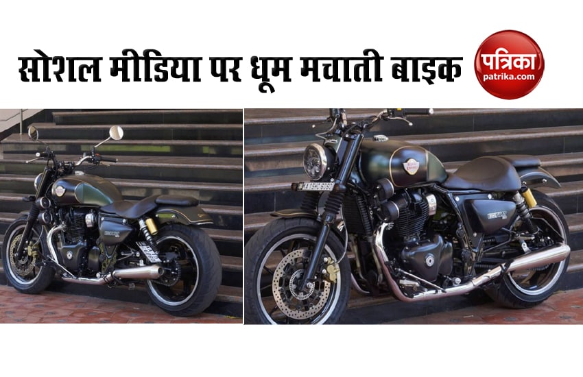 Why customized Royal Enfield Interceptor 650 is going viral on social media?