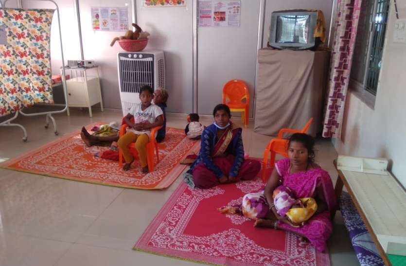 Malnourished children in homes, district's NRC center empty घरों में कुपोषित बच्चे, जिले के एनआरसी सेंटर खाली
