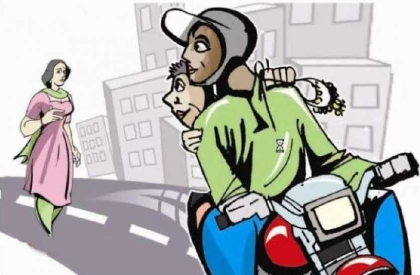 Uncontrollable crime in Jabalpur जबलपुर में बेकाबू अपराध, दुकान में घुसकर दिनदहाड़े वृद्धा से लूट