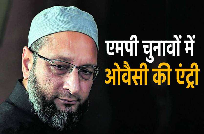 ovaishi.jpg एमपी में चुनाव लड़ने की तैयारी में ओवैसी की पार्टी, मुस्लिम बाहुल्य जिलों की सीटों पर नजर