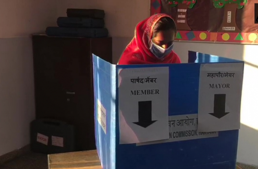 haryana nikaya chunav Haryana : निकाय चुनावों के लिए मतदान सुबह से जारी, खट्टर सरकार की अग्निपरीक्षा