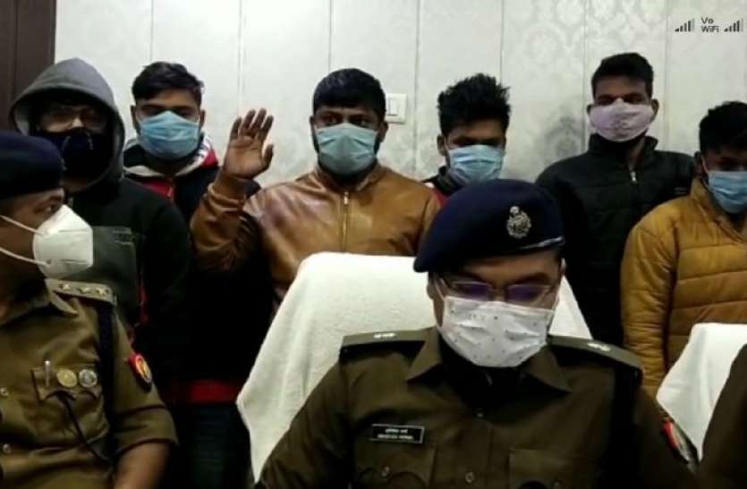 ghazibad.jpg गाजियाबाद पुलिस के हत्थे चढ़ा सीमेंट चोरी करने वाला गिरोह