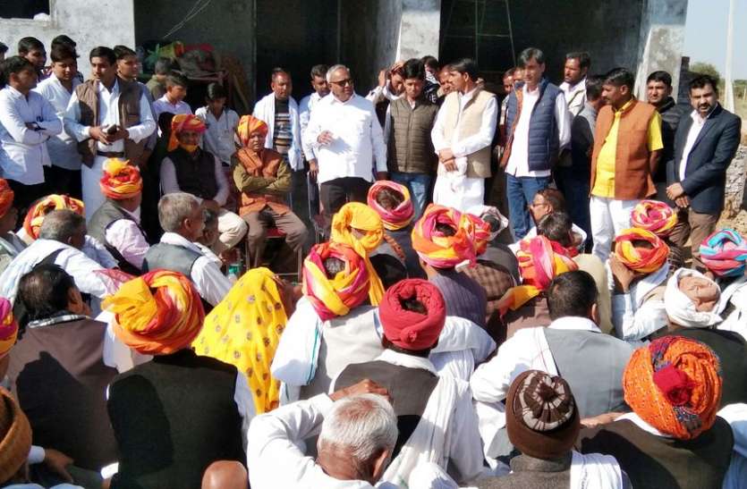 बोले विधायक कैमरी इलाके में मार्च तक पहुंच जाएगा चम्बल का पानी बोले विधायक कैमरी इलाके में मार्च तक पहुंच जाएगा चम्बल का पानी
