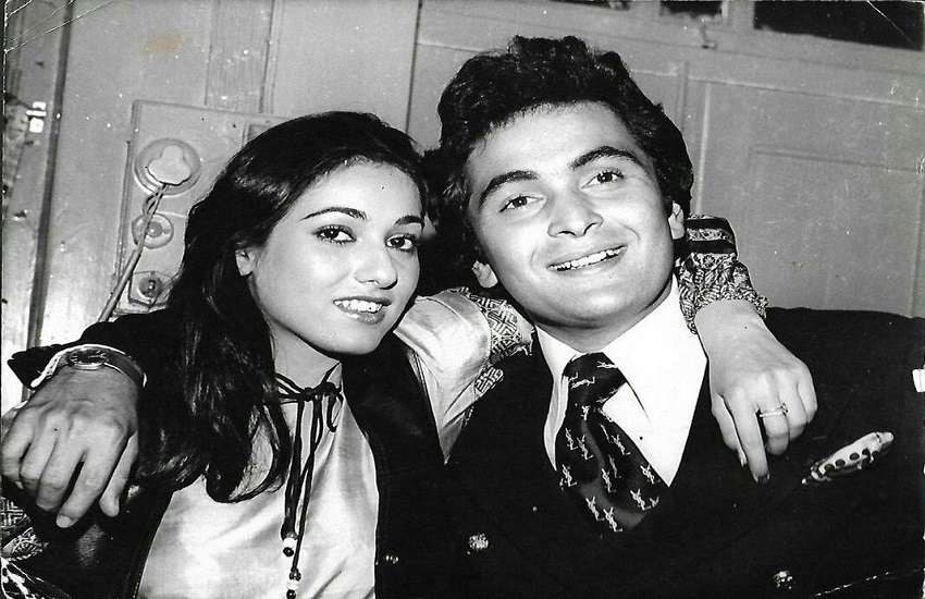 Rishi Kapoor and Tina Munim