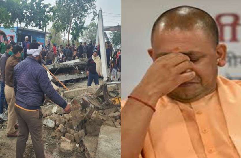 gzb.jpg सीएम योगी ने लिया श्मशान घाट की छत गिरने की घटना का संज्ञान, अफसरों को जारी किए ये निर्देश
