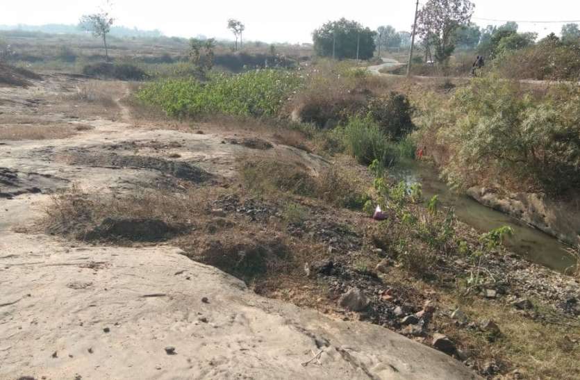 Dulheekund river's existence in danger, colony's contaminated water is दुल्हीकुंड नदी का अस्तित्व खतरे में, कॉलोनी का दूषित पानी मिल रहा मुख्य धार से