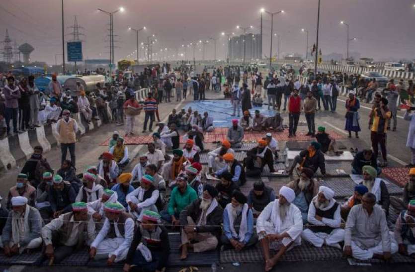 farmer protest किसान आंदोलन के 40 दिन, बदलते मौसम की मार से बेहाल प्रदर्शनकारी