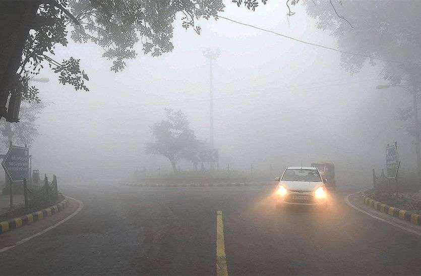 fog in rajasthan राजस्थान में सर्दी का सितम जारी, प्रदेश के 15 जिलों में कोल्ड वेव की चेतावनी