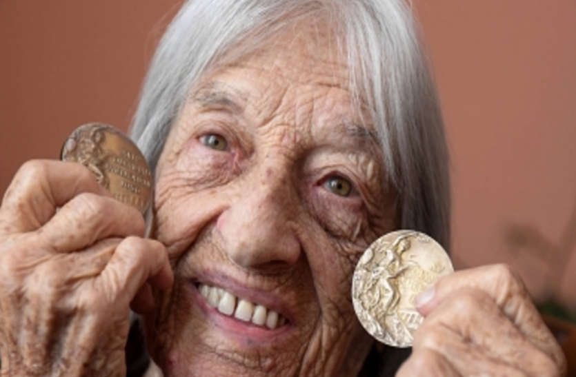 athlete_agnes_keleti.png सबसे वृद्ध जीवित ओलंपिक चैम्पियन क्लेटी ने अपना 100वां जन्मदिन मनाया