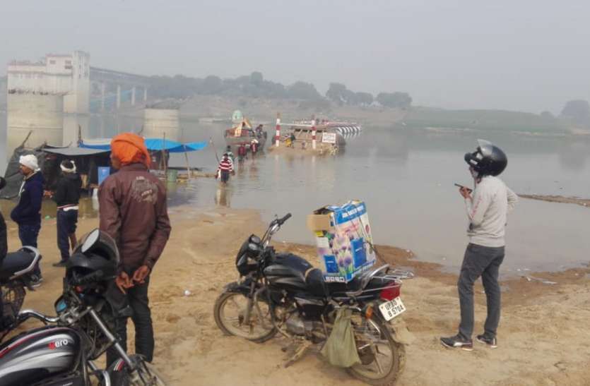 चंबल में फिर से उफान, रास्ते बंद चंबल में फिर से उफान, रास्ते बंद