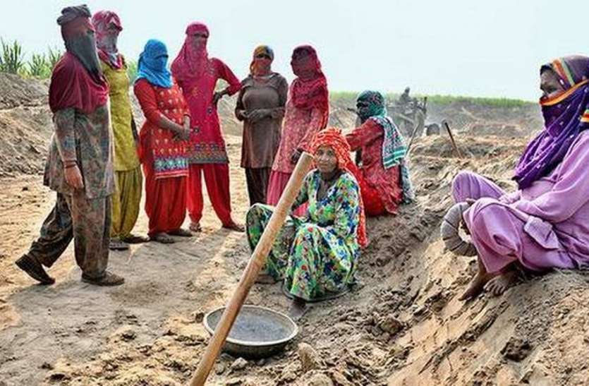 सुस्ती भगाने पर बढऩे लगा पसीने का मोल,मनरेगा में अब मिल रही पहले से अधिक मजदूरी सुस्ती भगाने पर बढऩे लगा पसीने का मोल,मनरेगा में अब मिल रही पहले से अधिक मजदूरी