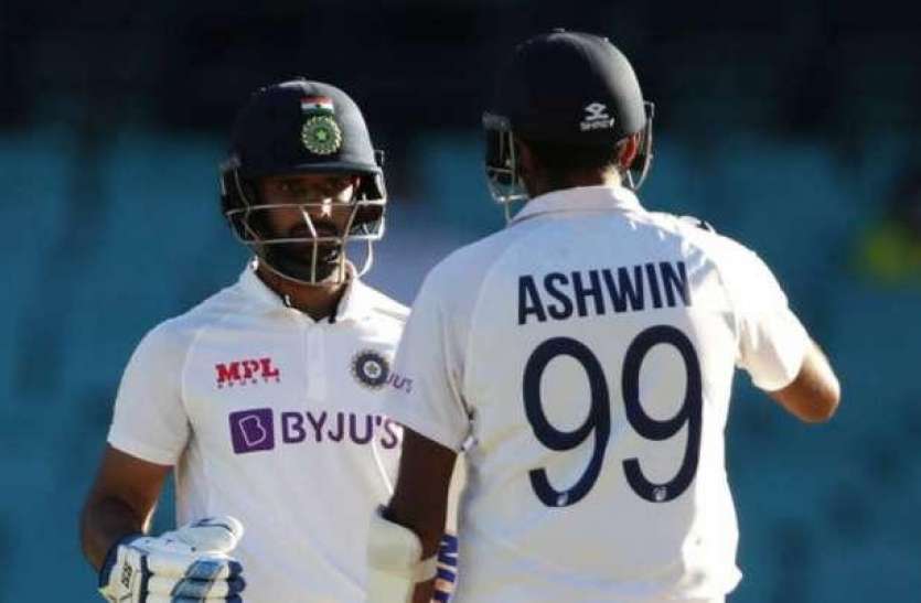 Ashwin-Vihari creates unique record, name after Mongia-Tendulkar अश्विन-विहारी ने बनाया अनोखा रिकॉर्ड, मोंगिया-तेंदुलकर के बाद आया नाम