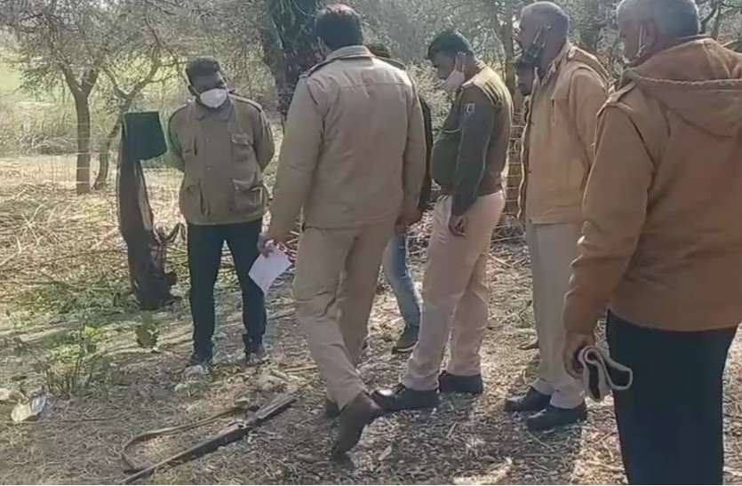 Former deputy sarpanch suicide in chittorgarh खेत की रखवाली करने गए पूर्व उप सरपंच ने खुद को गोली मारी, मौत