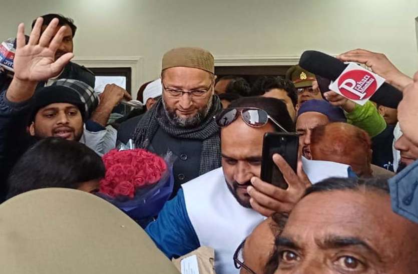 azamgarh news ओवैसी ने बढ़ाया पूर्वांचल का सियासी पारा, सपा बसपा ही नहीं भाजपा की भी बढ़ेगी मुश्किल