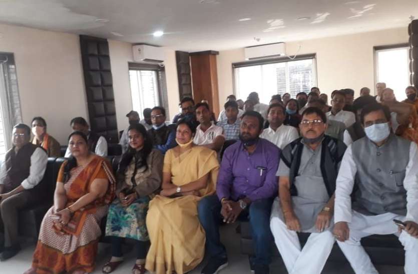 राममंदिर निर्माण के लिये निधि संग्रह अभियान पर योजना बैठक राममंदिर निर्माण के लिये निधि संग्रह अभियान पर योजना बैठक