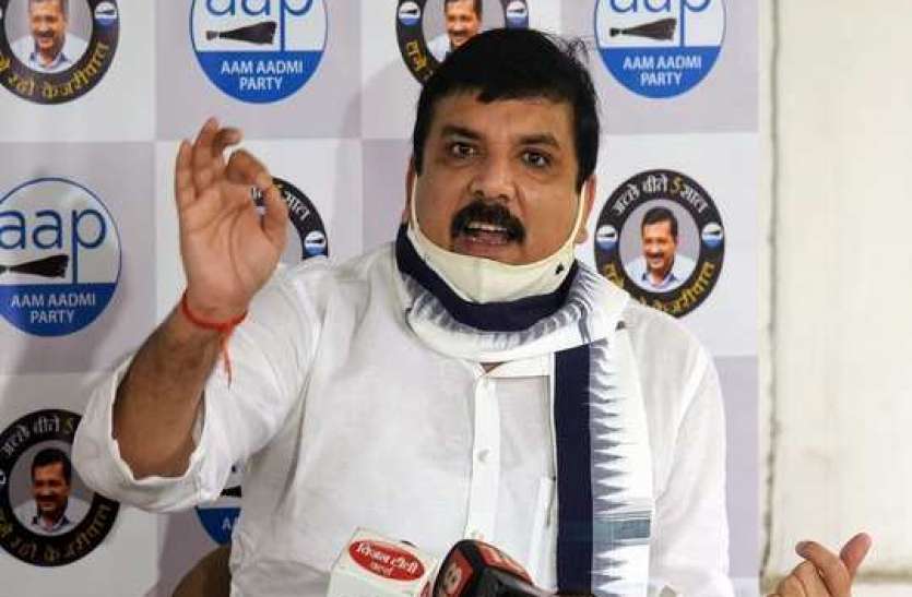 Sanjay Singh शिवसेना के बाद AAP सांसद संजय सिंह का दावा- बीजेपी और AIMIM के बीच हो चुका है गठबंधन