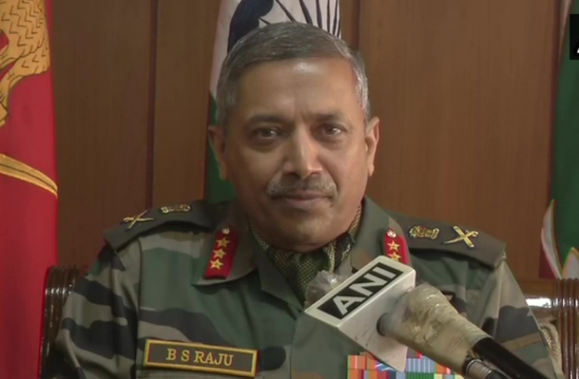 bs raju चिनार कॉर्प्स के बीएस राजू बोले - पाकिस्तान को सिखाएंगे सबक, टनल और ड्रोन से हथियार भेजना चुनौती