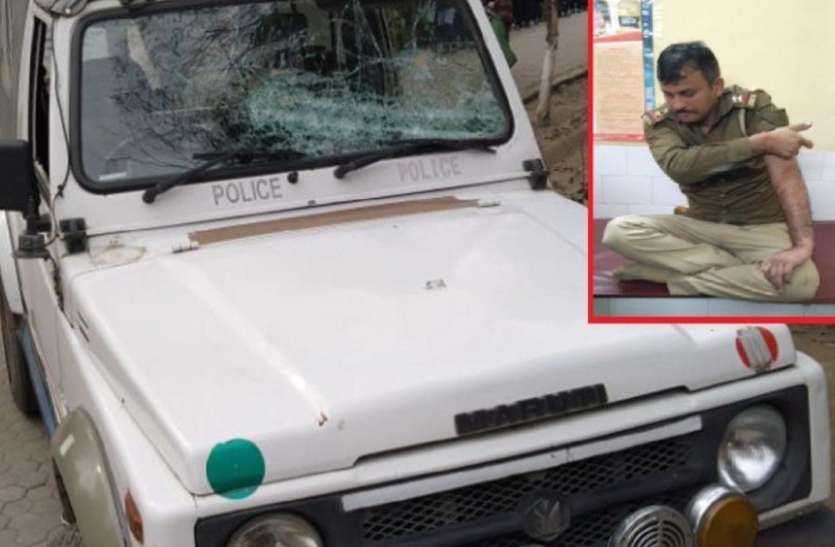 meerut.jpg गोकश को पकड़ने गई पुलिस टीम पर हमला, पथराव और फायरिंग मेें कई सिपाही घायल
