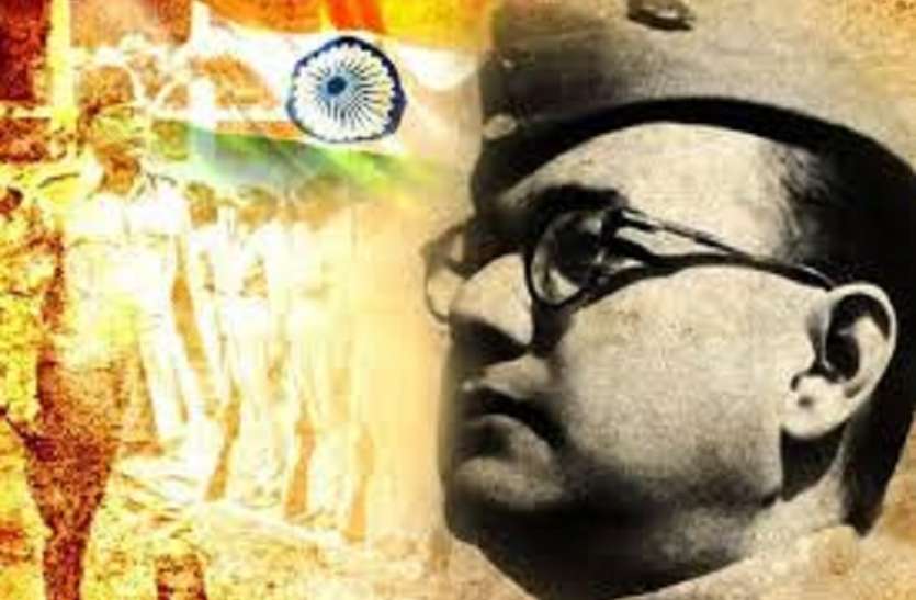 NETAJI नर्मदा की लहरों जैसे कैनवास पर उकेरा जा रहा नेताजी का जीवनवृत्त
