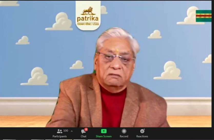 Come forward 'you, we will stay together - Dr. Gulab Kothari Kothari आगे आएं 'आप, हम रहेंगे साथ: डॉ. गुलाब कोठारी