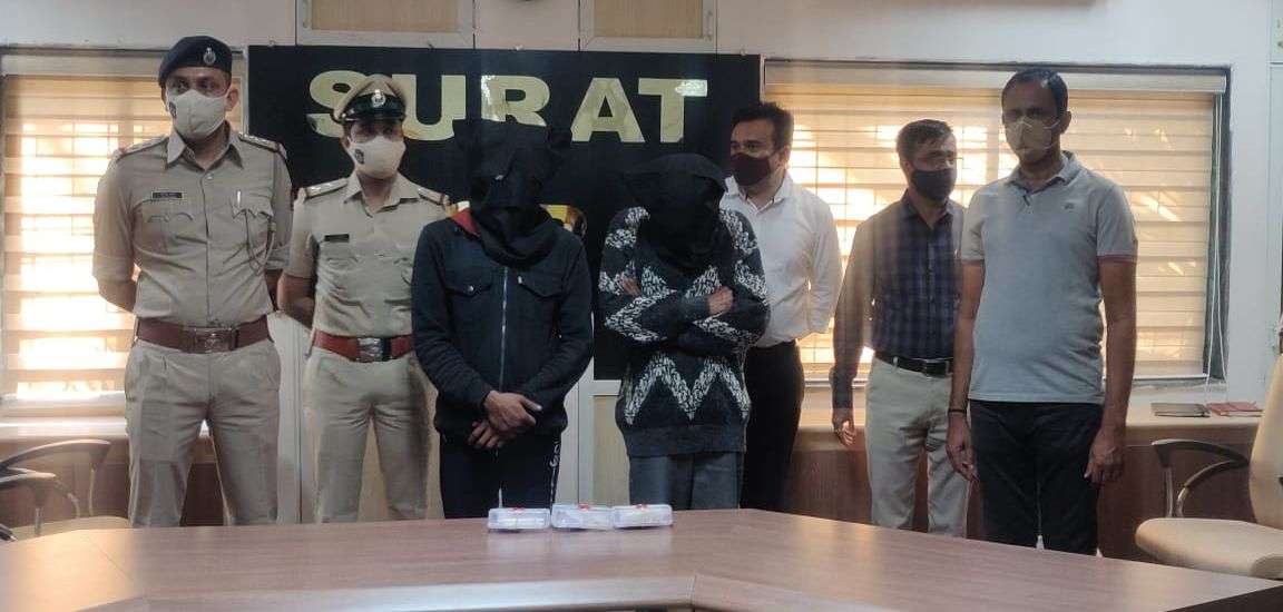 ndps : 35.34 लाख के मादक पदार्थो के साथ तीन गिरफ्तार