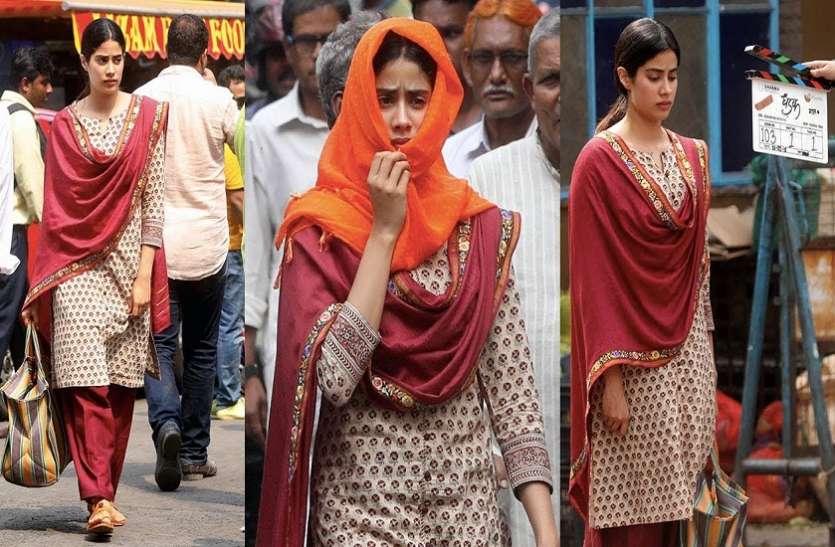 janhvi_kapoor.jpg पंजाब में Janhvi Kapoor की फिल्म की शूटिंग को रोकने पहुंचे किसान, वापस जाओ के लगाए नारे