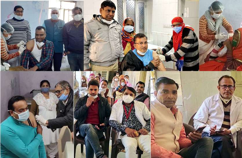 टोंक में अब तक 753 पुरूष व 510 महिलाओं सहित 1263 का हुआ वैक्सीनेशन टोंक में अब तक 753 पुरूष व 510 महिलाओं सहित 1263 का हुआ वैक्सीनेशन