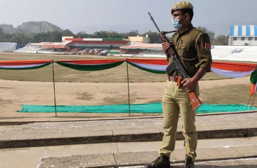 Alwar: Republic Day 2021 Celebration In Alwar गणतंत्र दिवस आज: इंदिरा गाँधी स्टेडियम में सवा 9 बजे होगा झंडारोहण, इस बार किए कई बदलाव
