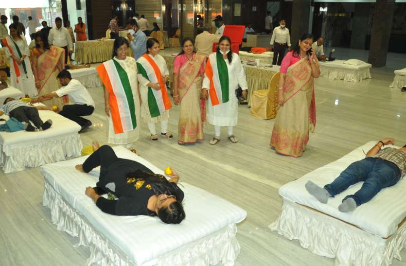 गणतंत्र दिवस पर 1808 यूनिट रक्त संग्रहण गणतंत्र दिवस पर 1808 यूनिट रक्त संग्रहण