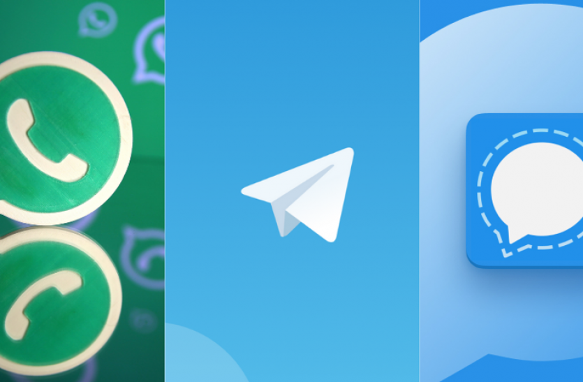 whatsapp-telegram-signal.png सिर्फ सेटिंग्स में बदलाव कर आप व्हाट्सएप, सिग्नल और टेलीग्राम जैसे एप को बना सकते हैं सुरक्षित