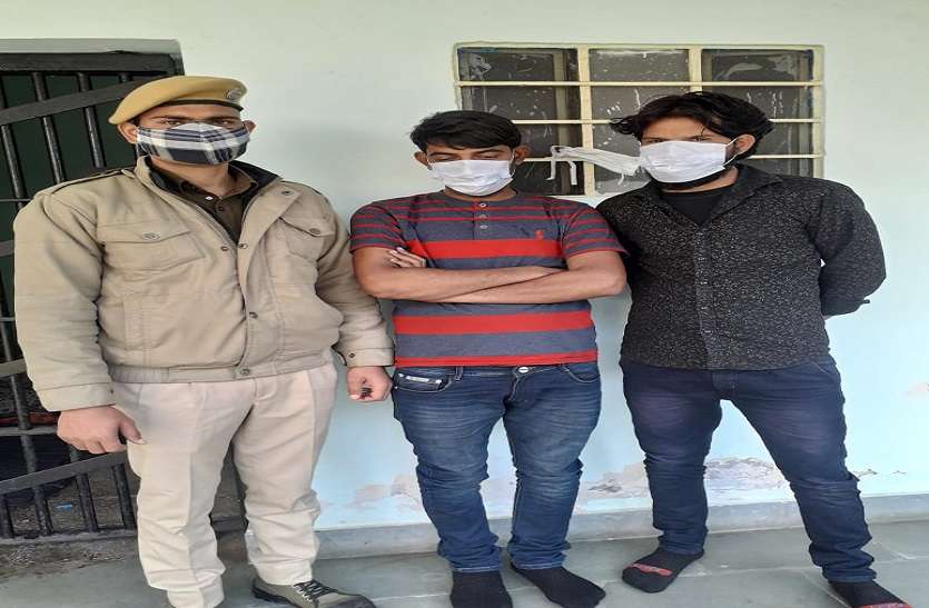डम्पर चुराने वाले बदमाशों को दबोचा डम्पर चुराने वाले बदमाशों को दबोचा