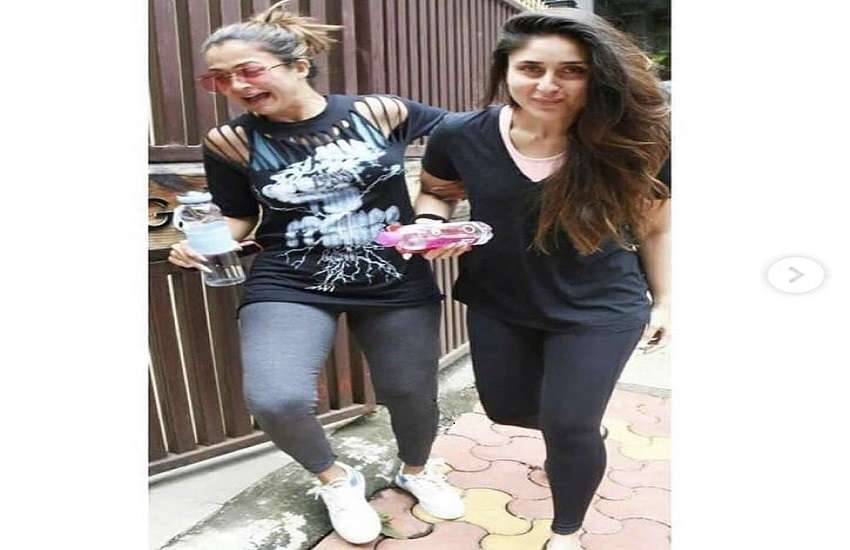 Kareena Kapoor and Amrita Arora