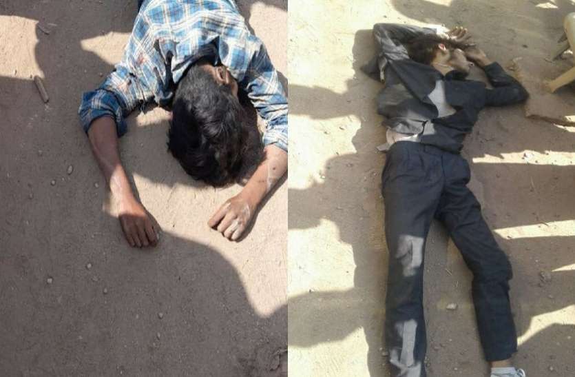 accident.jpg ओवरटेक करने के चक्कर में ट्रक चालक ने स्कूटी सवार युवकों को मारी टक्कर, मौके पर मौत