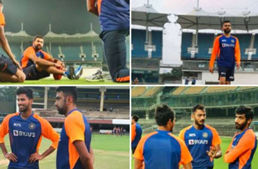 team_india.jpg IND vs ENG: टीम इंडिया का क्वॉरंटीन खत्म, शुरू किया अभ्यास, तस्वीरें आई सामने