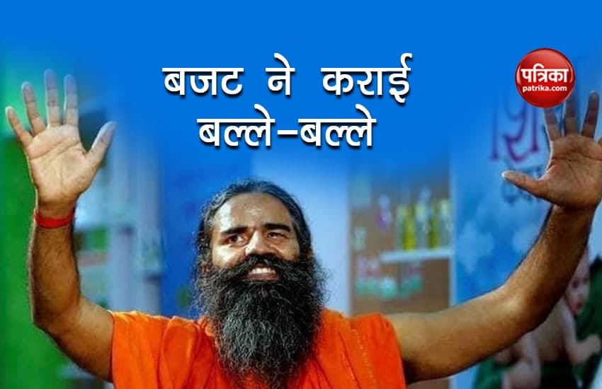 Ramdev's gain Rs 2000 crores in 3 days due to budget decision
