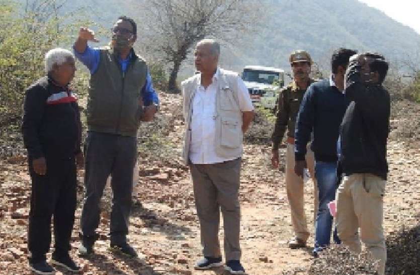 विधायक सहित अधिकारियों ने देखा बूंदी का रामगढ़ विधायक सहित अधिकारियों ने देखा बूंदी का रामगढ़