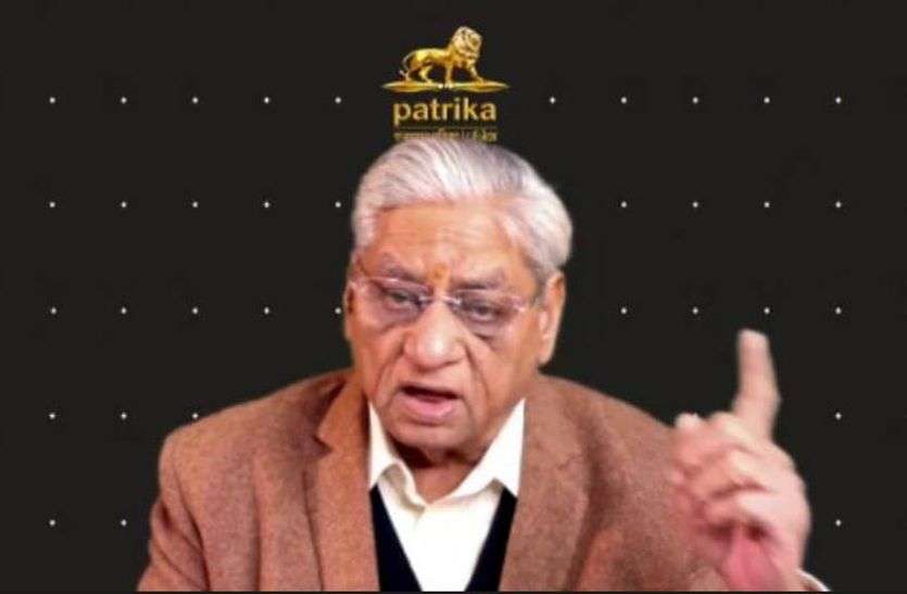 पाठकों के दम पर सरकारों से लड़ी जनता के हक की लड़ाई: डॉ. कोठारी पाठकों के दम पर सरकारों से लड़ी जनता के हक की लड़ाई: डॉ. कोठारी